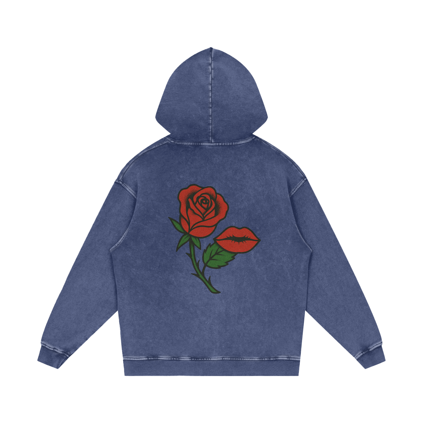 Solar Apparel Red Roses Hoodie